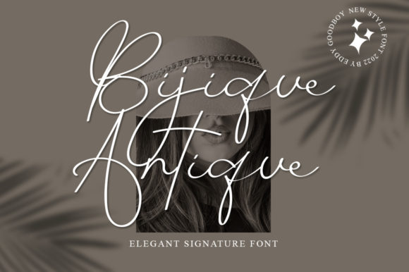 Bijique Antique Font - Featured Image