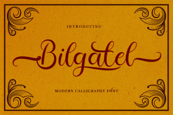 Bilgatel Font - Featured Image