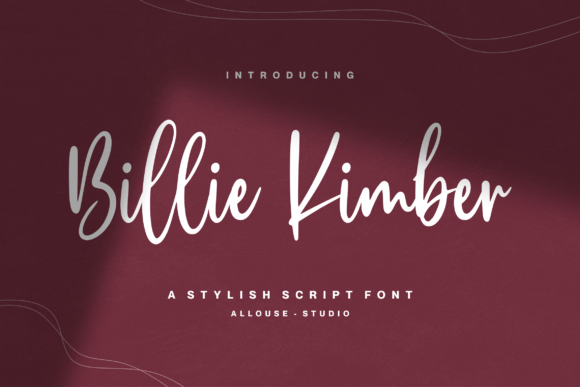 Billie Kimber Font - Featured Image
