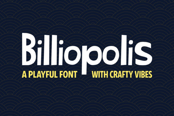 Billiopolis Font - Featured Image