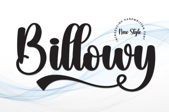 Billowy Font - Featured Image