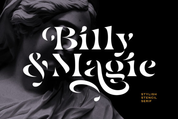 Billy Magie Font - Featured Image