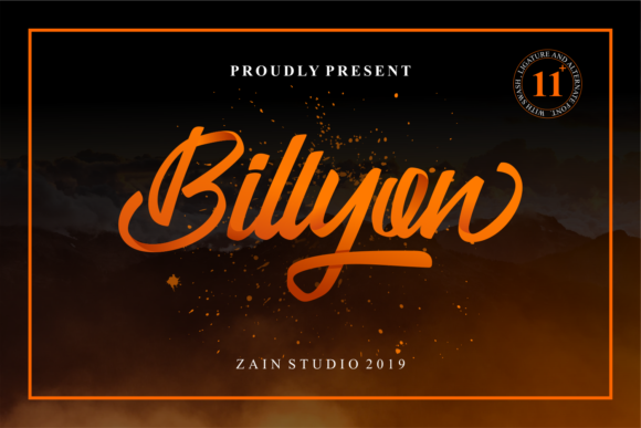 Billyon Font - Featured Image