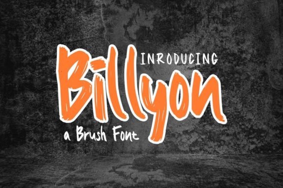 Billyon Font - Featured Image