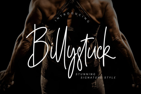 Billystuck Font - Featured Image