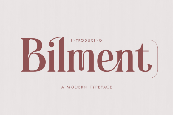 Bilment Font - Featured Image