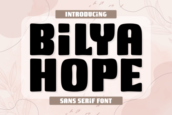 Bilya Hope Font - Featured Image