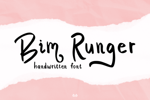Bim Runger Font - Featured Image
