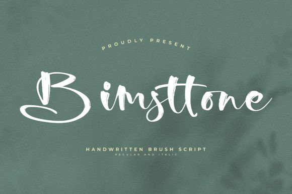 Bimsttone Font - Featured Image