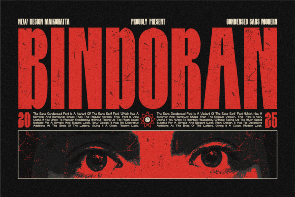 Bindoran Font - Featured Image