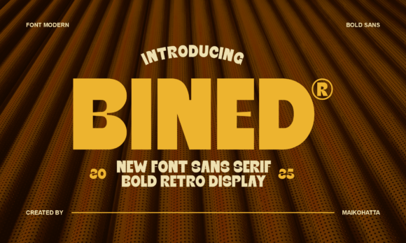 Bined Font - Featured Image