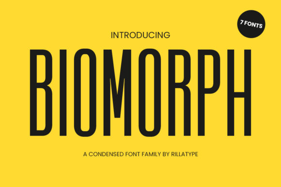 Biomorph Font - Featured Image