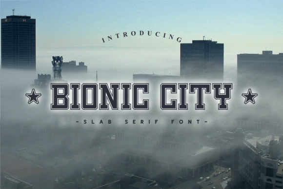 Bionic City Font - Featured Image