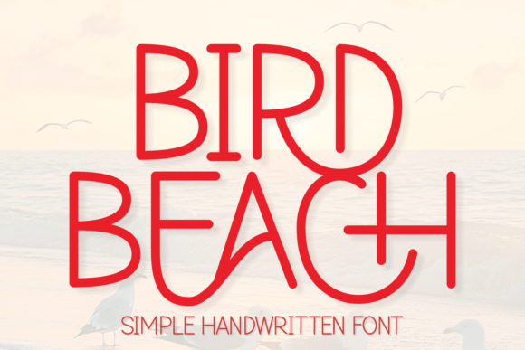 Bird Beach Font - Featured Image