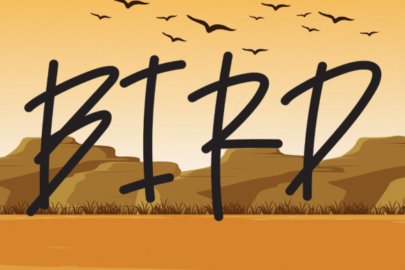 Bird Font - Featured Image