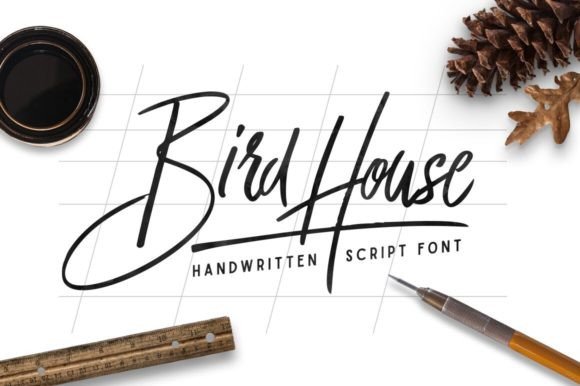 Bird House Font - Featured Image