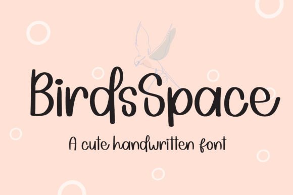 Birdsspace Font - Featured Image