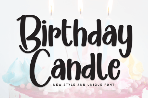 Birthday Candle Font - Featured Image