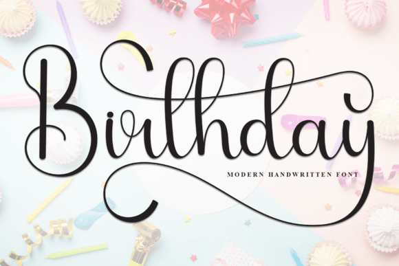 Birthday Font - Featured Image