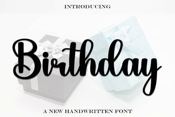 Birthday Font - Featured Image