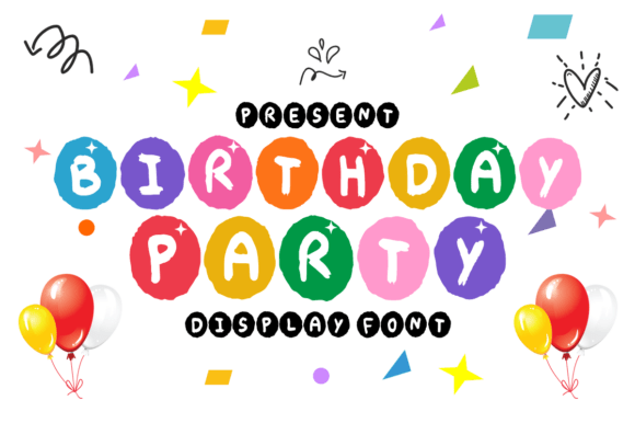 Birthday Party Font - Featured Image