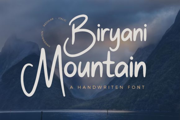 Biryani Mountain Font - Featured Image
