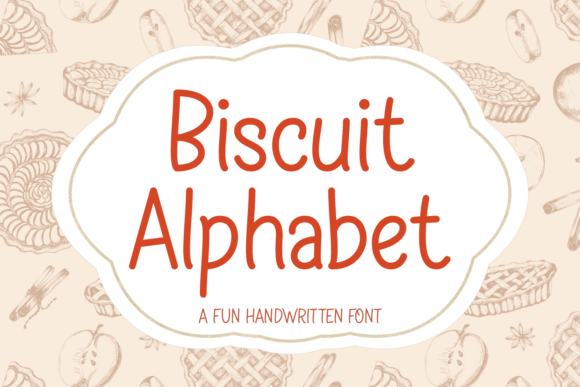 Biscuit Alphabet Font - Featured Image