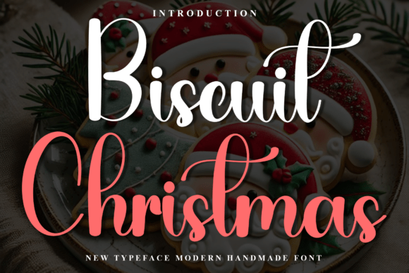 Biscuit Christmas Font - Featured Image