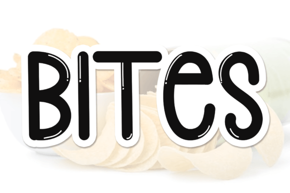 Bites Font - Featured Image