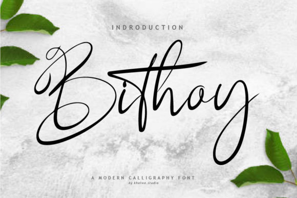 Bithoy Script Font - Featured Image