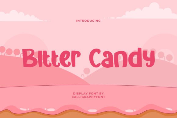 Bitter Candy Font - Featured Image