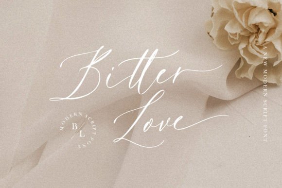 Bitter Love Font - Featured Image