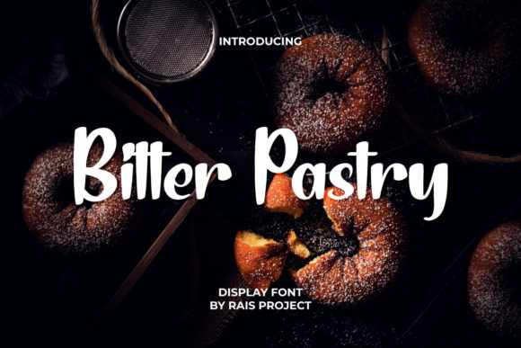Bitter Pastry Font - Featured Image