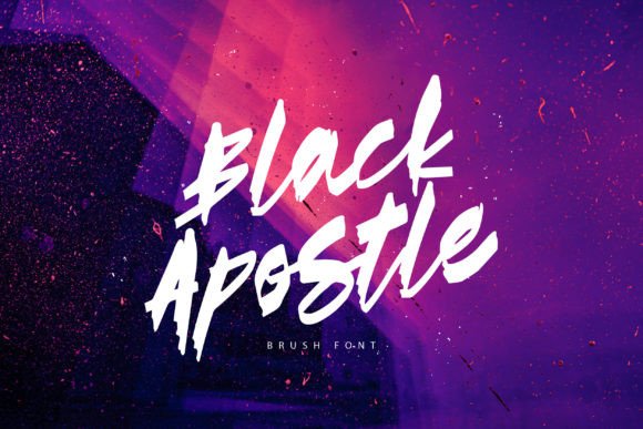 Black Apostle Font - Featured Image
