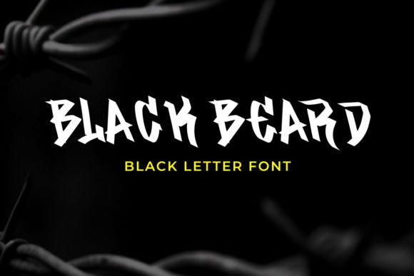 Black Beard Font - Featured Image