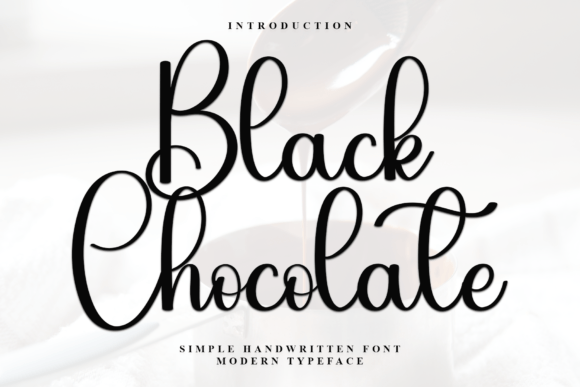 Black Chocolate Font - Featured Image