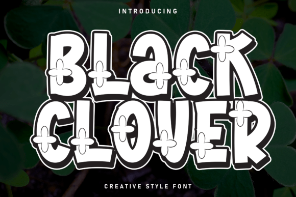 Black Clover Font - Featured Image