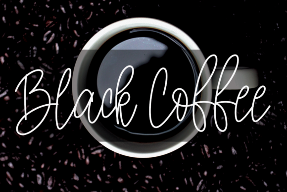 Black Coffee Font - Featured Image