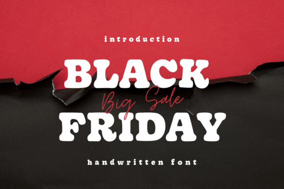 Black Friday Font - Featured Image