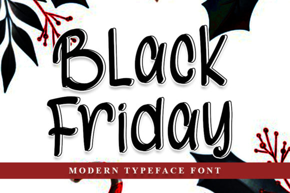 Black Friday Font - Featured Image