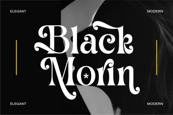 Black Morin Font - Featured Image