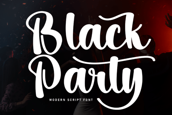 Black Party Font - Featured Image