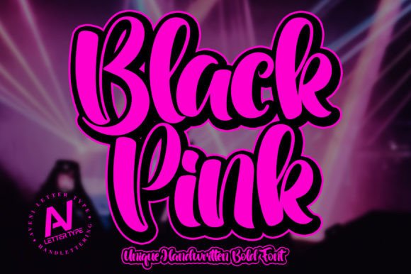 Black Pink Font - Featured Image