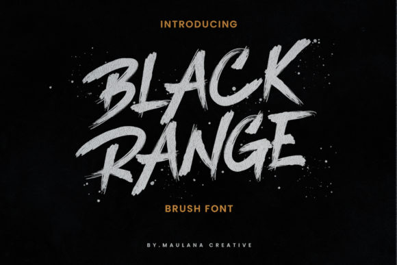 Black Range Font - Featured Image
