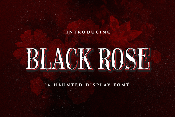 Black Rose Font - Featured Image