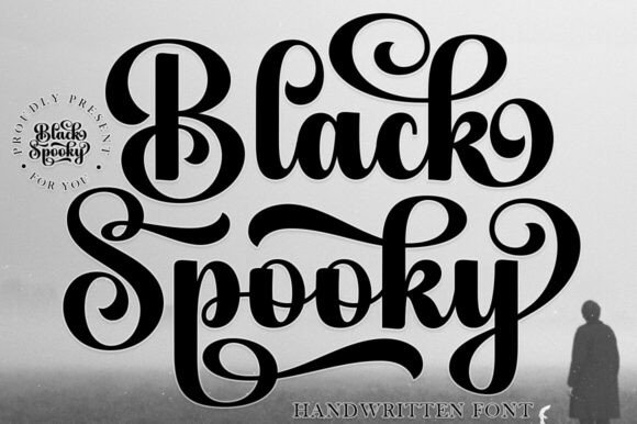 Black Spooky Font - Featured Image