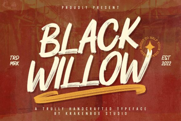 Black Willow Font - Featured Image