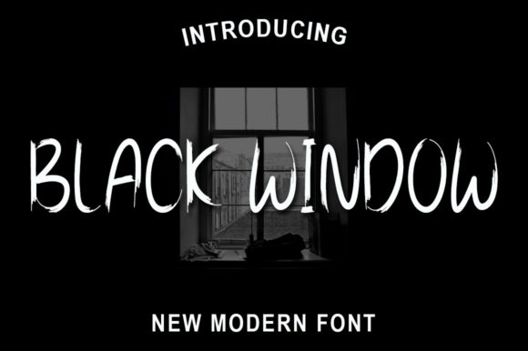 Black Window Font - Featured Image