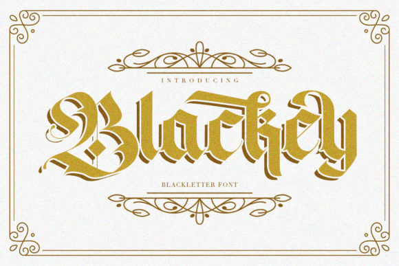 Blackey Font - Featured Image