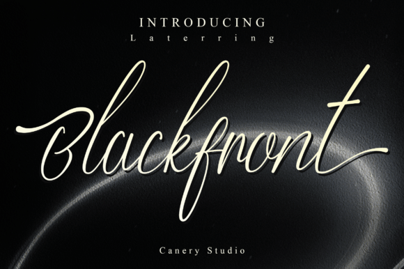 Blackfront Font - Featured Image